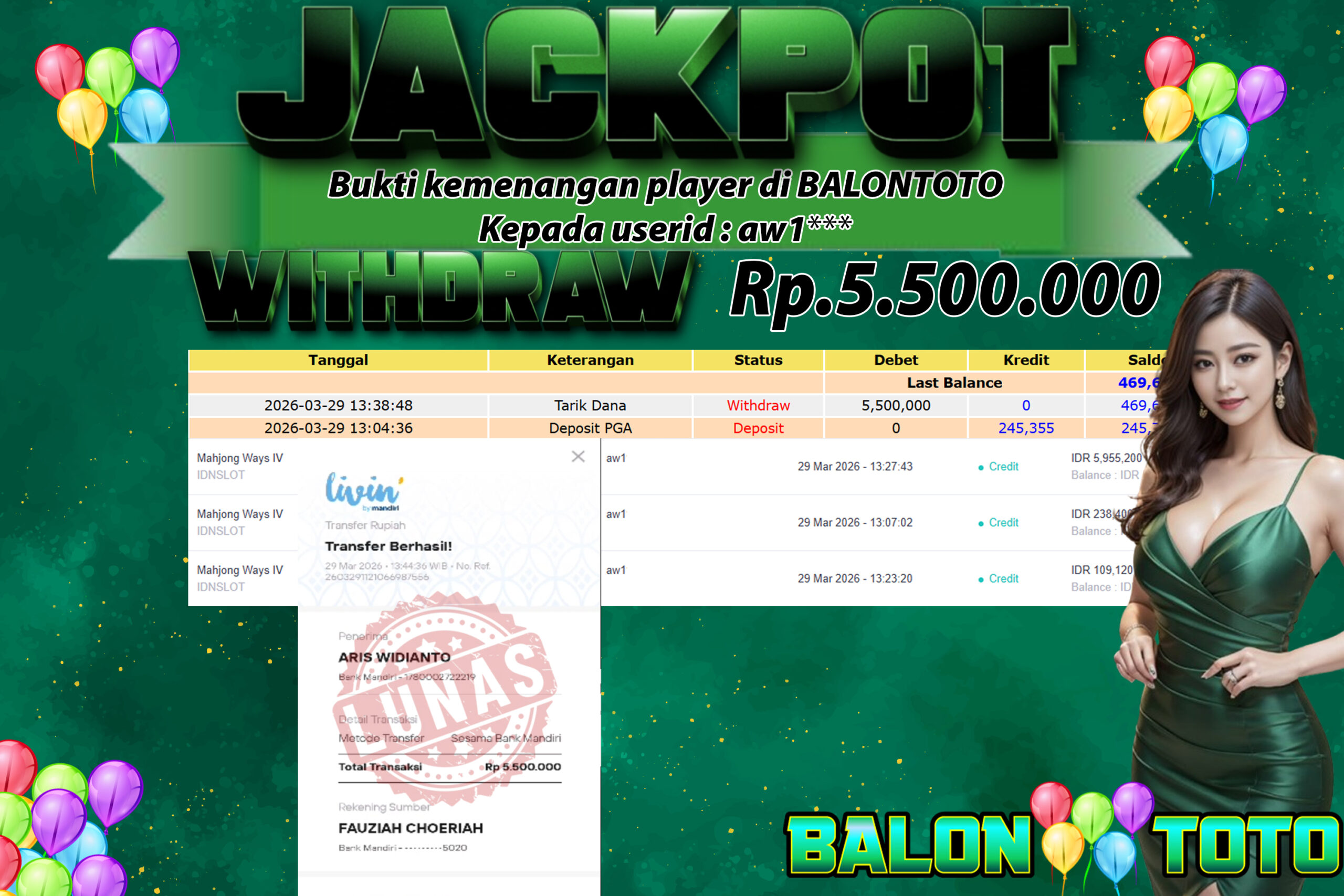 Prediksi BALONTOTO